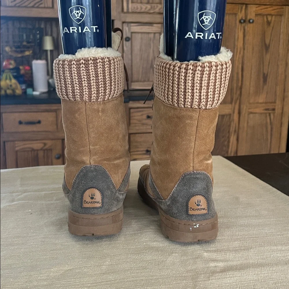 Bearpaw Serena‎ Suede Winter Lace Up Boot